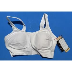 Truekind Daily Comfort Wireless Shaper Bra White Size Size S NEW